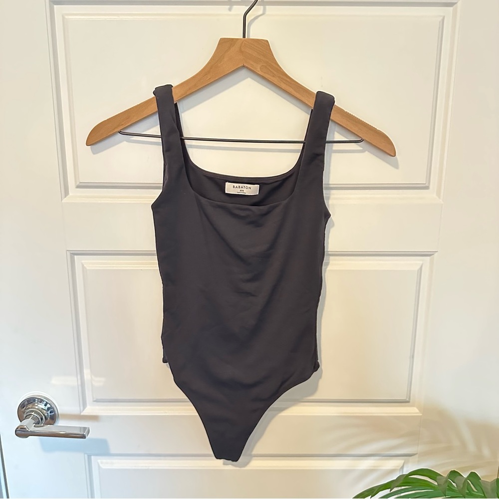 Aritzia Babaton | Contour Tank Bodysuit - Black